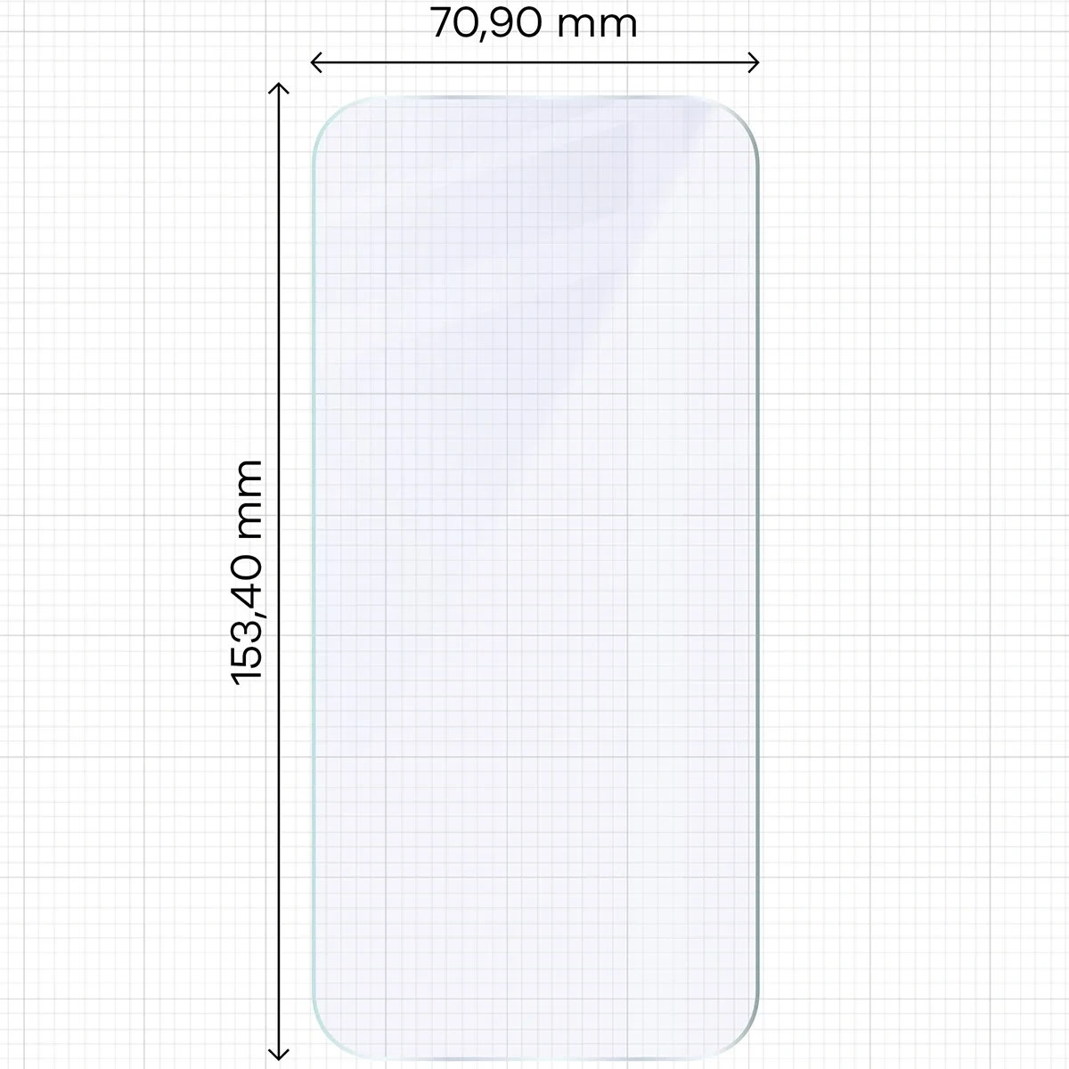 Ochranné sklo Bizon Hybrid Mule Duo Xiaomi POCO X8 Pro [2 PACK]