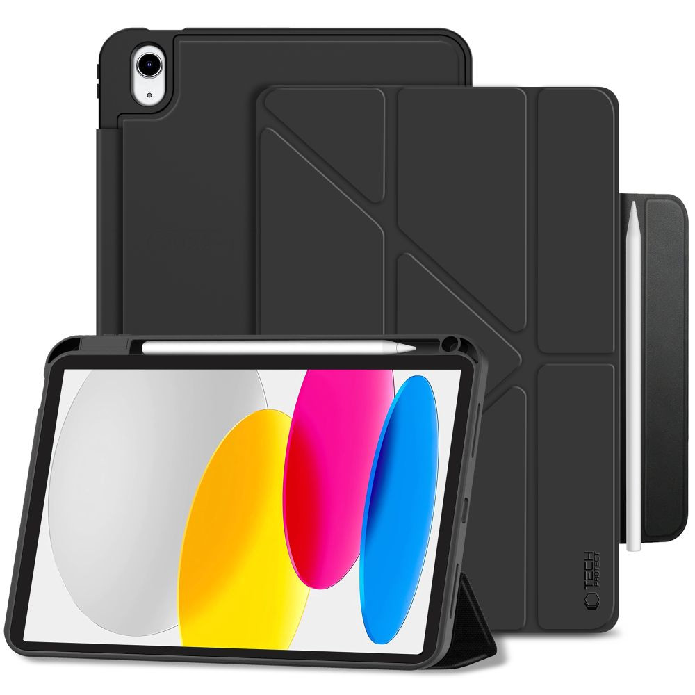 Kryt Tech-Protect Smartcase Pen Origami Apple iPad 10.9" 2022 / 11" 2025 Black
