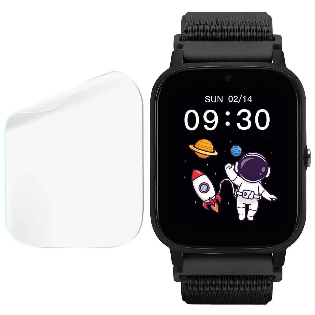 Ochranná fólie Bizon Watch Film HydroFlex Garett Kids Tech 4G [3 PACK]