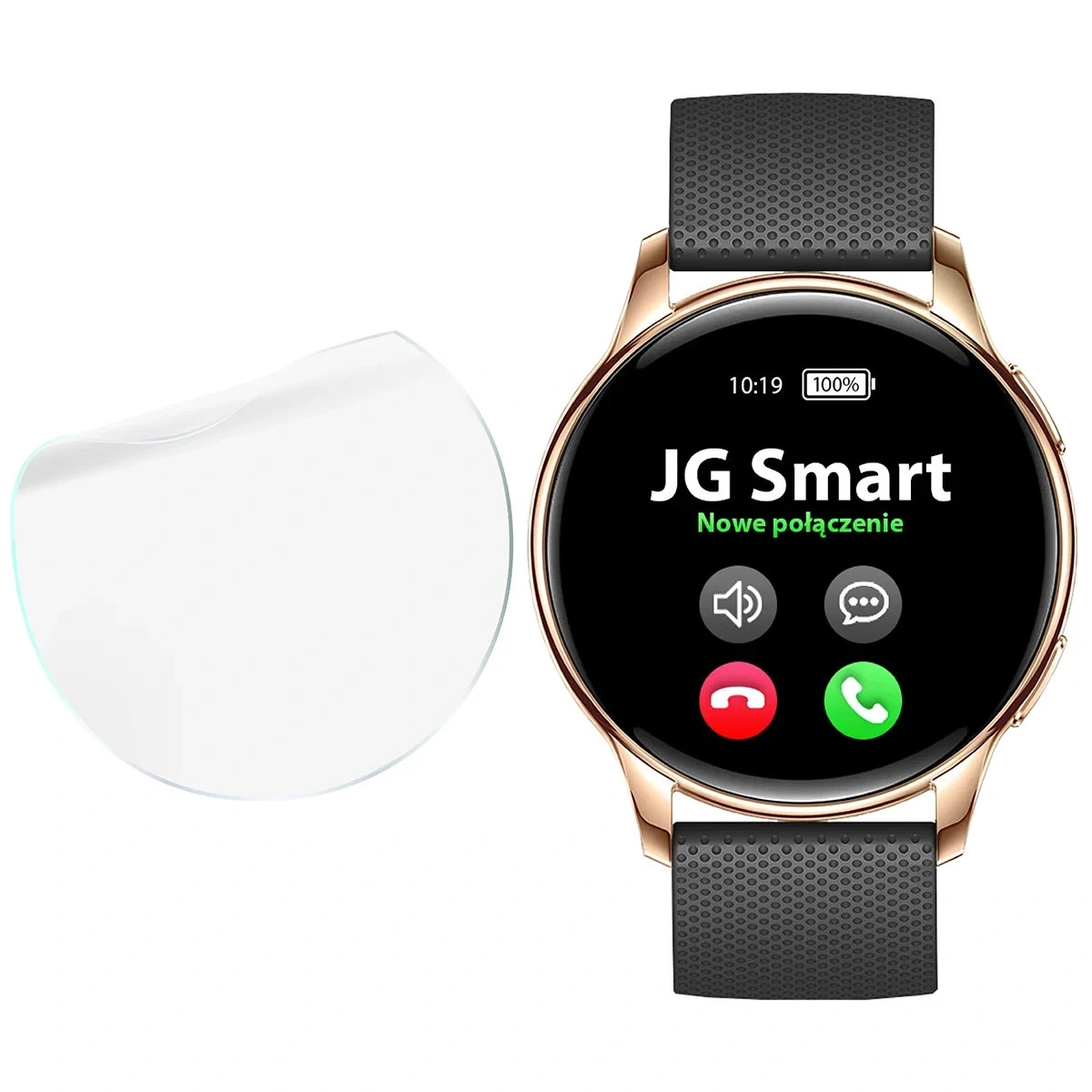 Ochranná fólie Bizon Watch Film HydroFlex JG Smart V11 / Y11 [3 PACK]