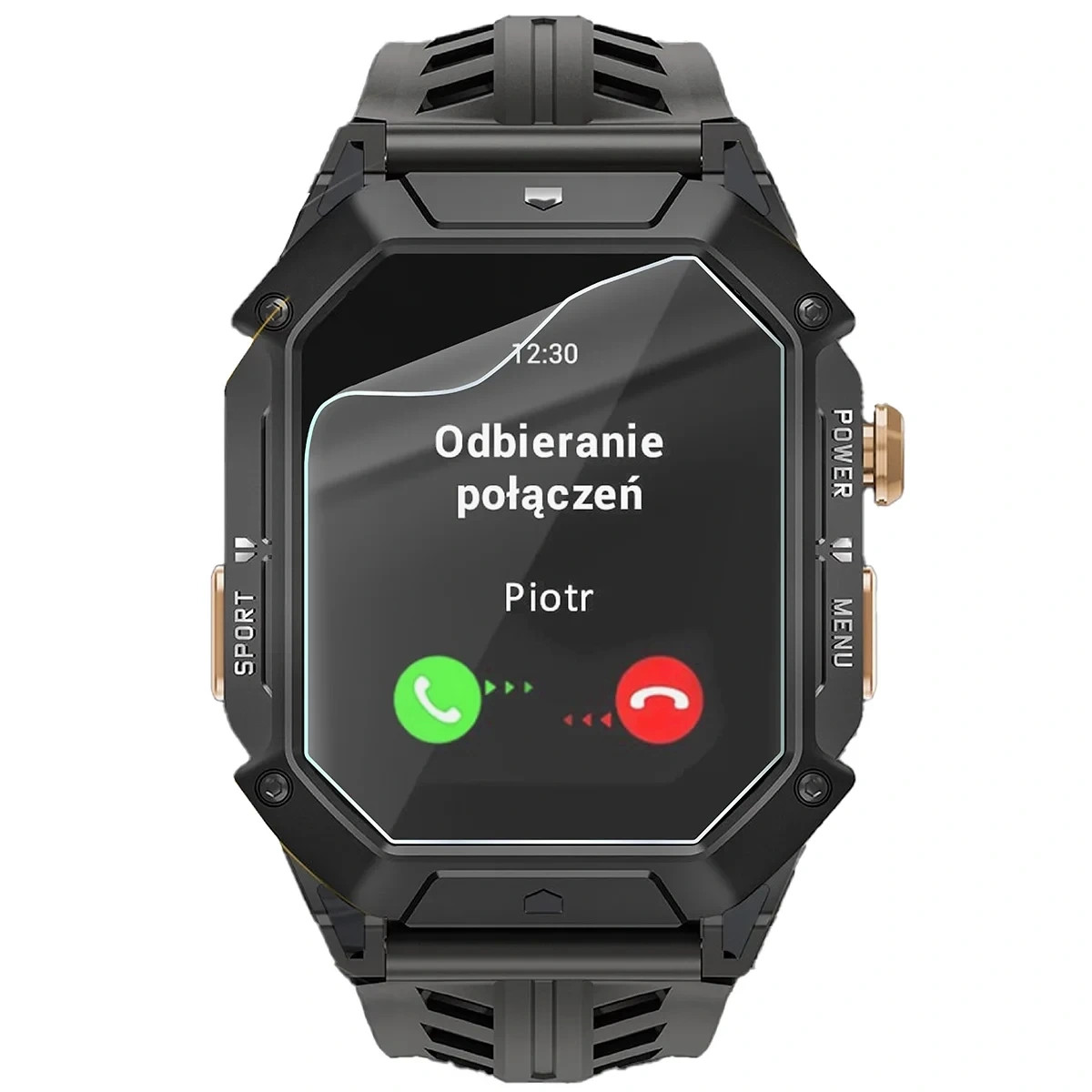 Ochranná fólie Bizon Watch Film HydroFlex JG Smart JGS-X1 [3 PACK]