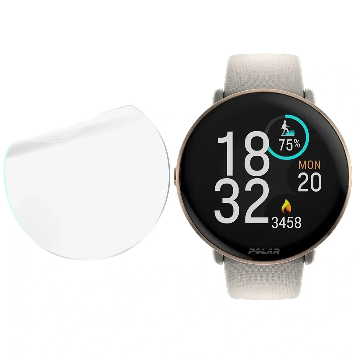 Ochranná fólie Bizon Watch Film HydroFlex Polar Ignite 3 [3 PACK]