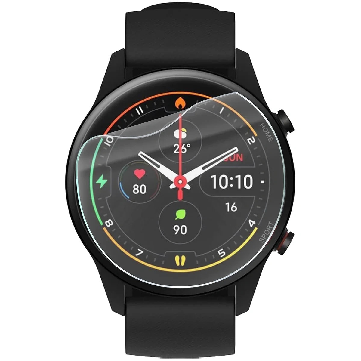 Kryt Bizon Watch Film HydroFlex Xiaomi Mi Watch [3 PACK]