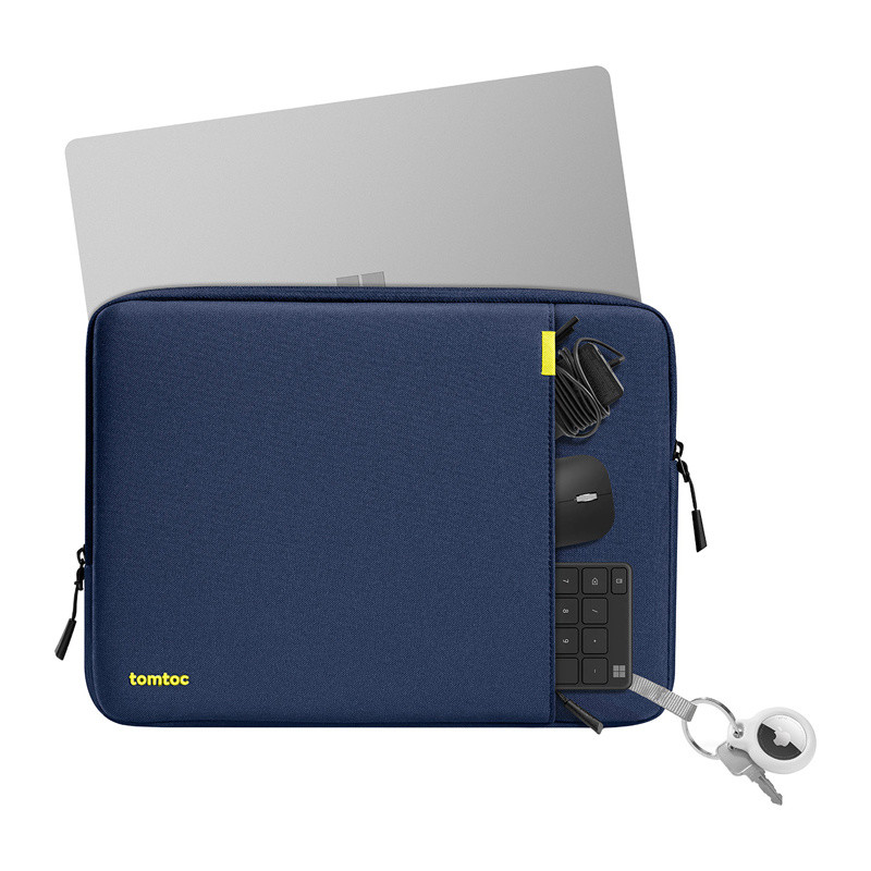 Kryt TOMTOC Defender-A13 Laptop Sleeve Set + 14'' Case (navy blue)