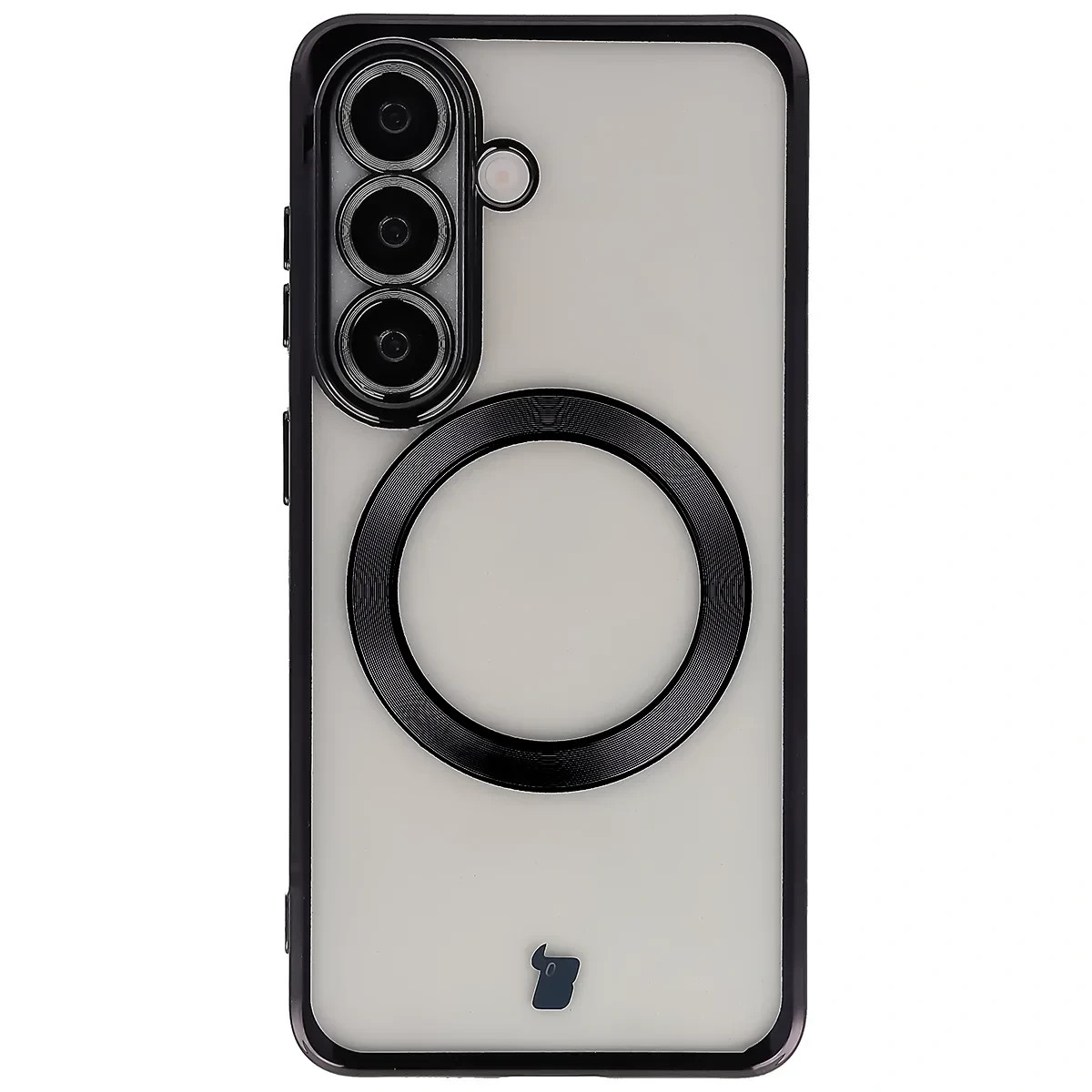 Kryt Bizon Case GuardO Magnetic Samsung Galaxy S26, transparent-black
