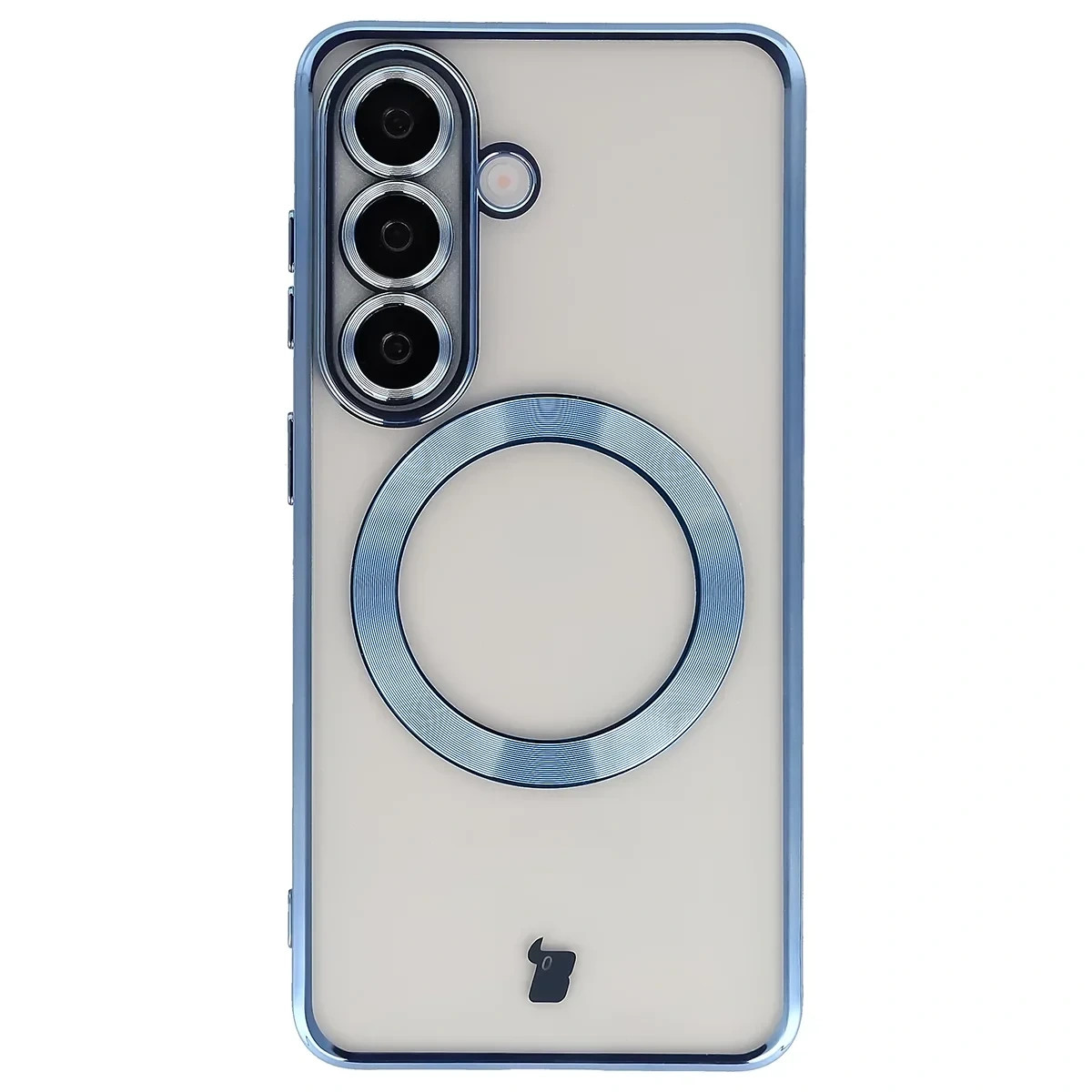 Kryt Bizon Case GuardO Magnetic Samsung Galaxy S26, transparent-blue