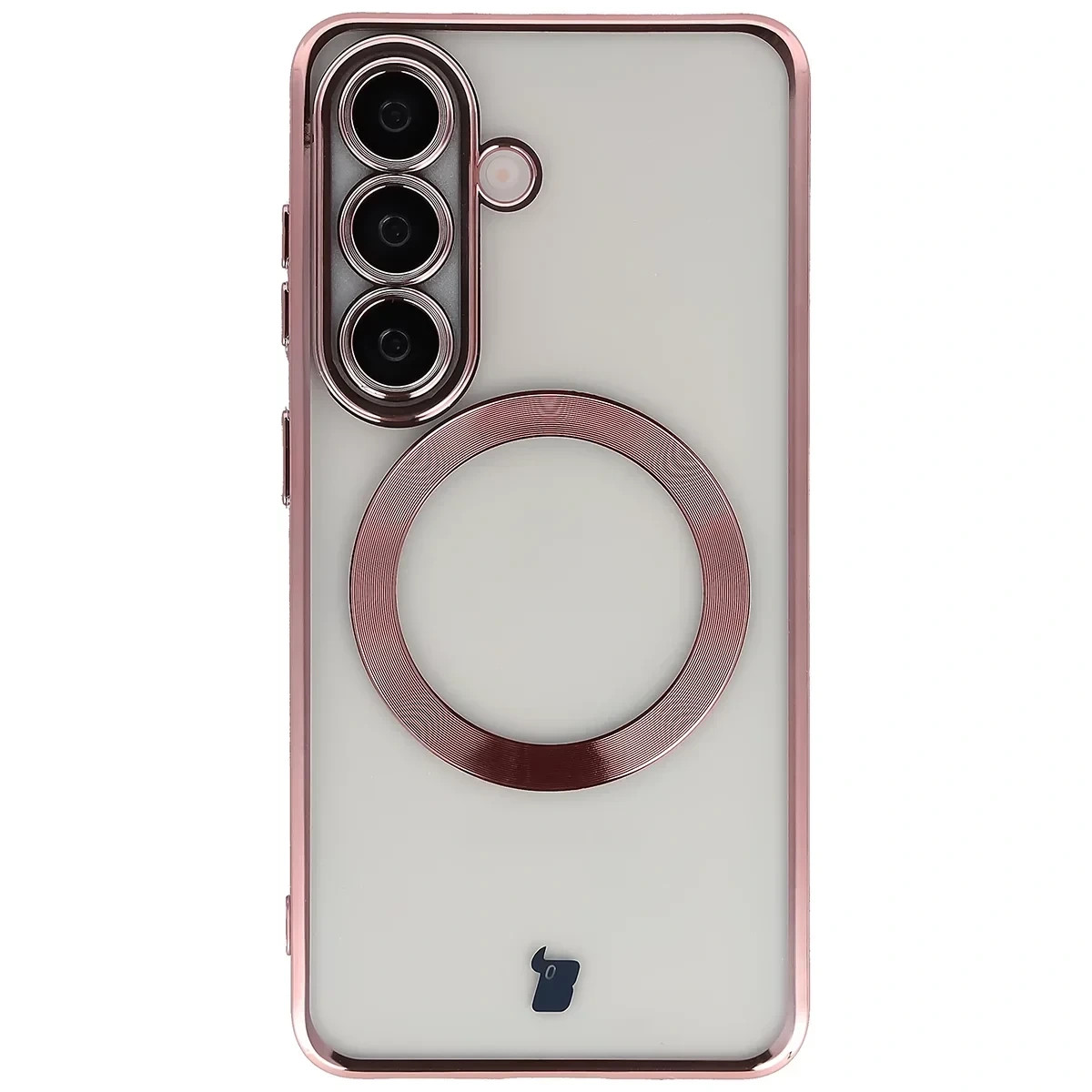 Kryt Bizon Case GuardO Magnetic Samsung Galaxy S26, transparent-pink