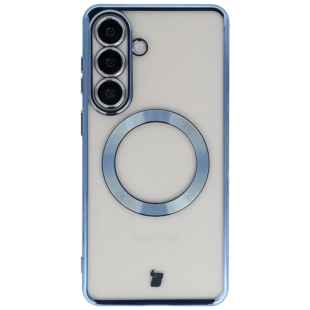 Kryt Bizon Case GuardO Magnetic Samsung Galaxy S26 Plus, transparent-blue