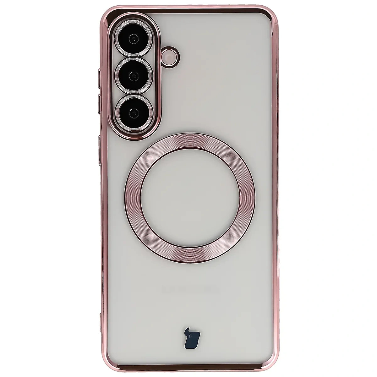 Kryt Bizon Case GuardO Magnetic Samsung Galaxy S26 Plus, transparent-pink