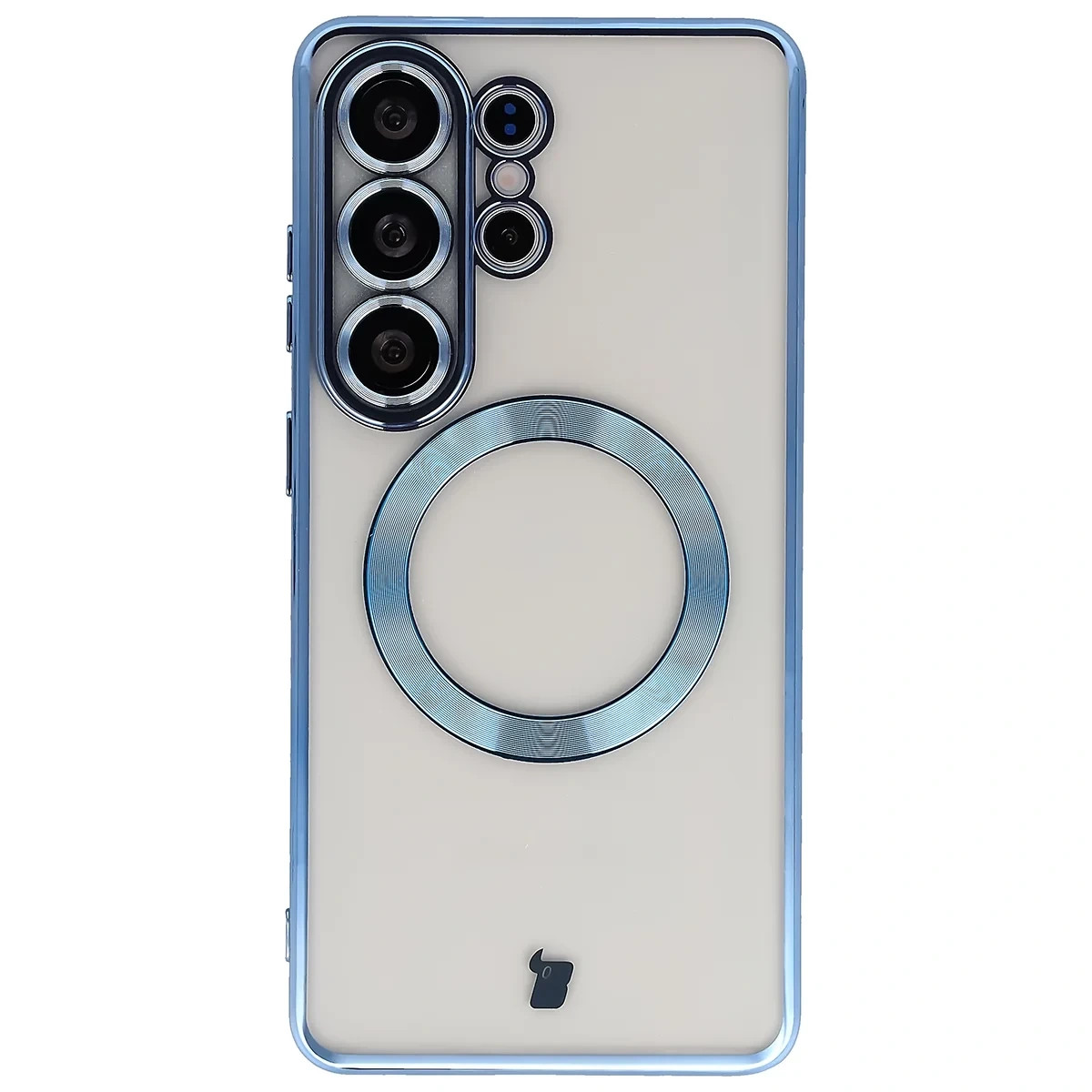 Kryt Bizon Case GuardO Magnetic Samsung Galaxy S26 Ultra, transparent-blue