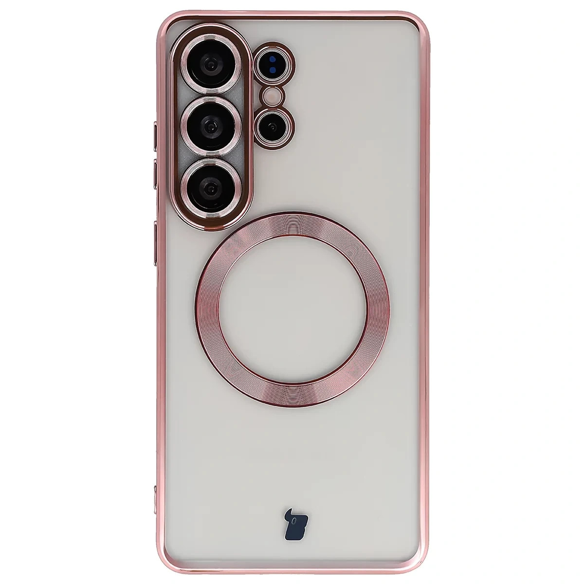 Kryt Bizon Case GuardO Magnetic Samsung Galaxy S26 Ultra, transparent-pink