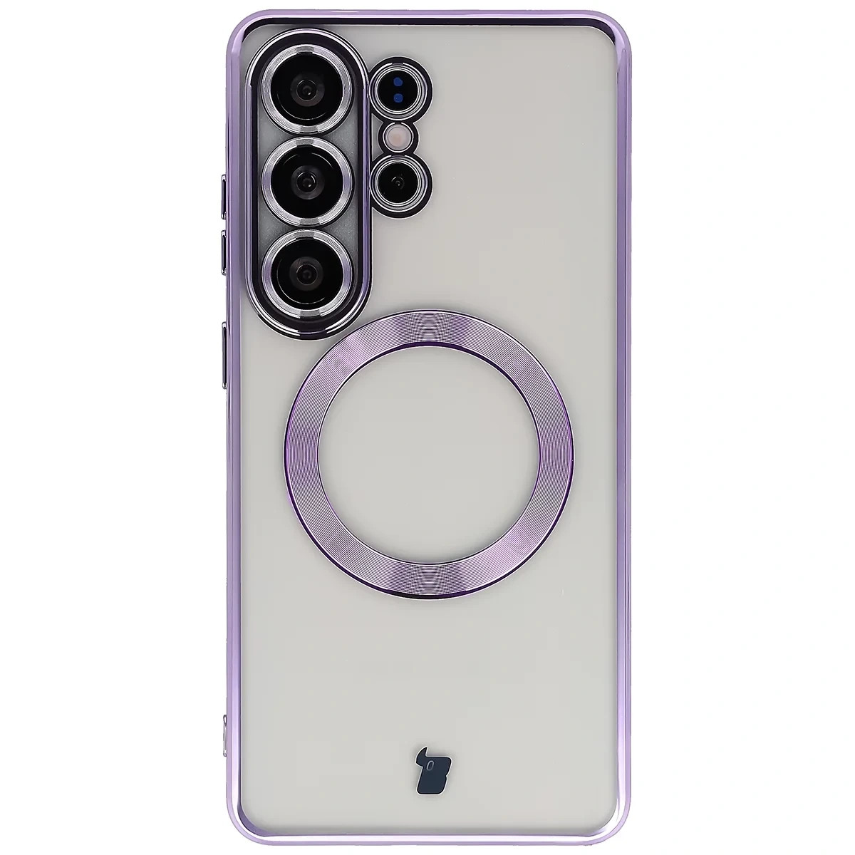 Kryt Bizon Case GuardO Magnetic Samsung Galaxy S26 Ultra, transparent-purple