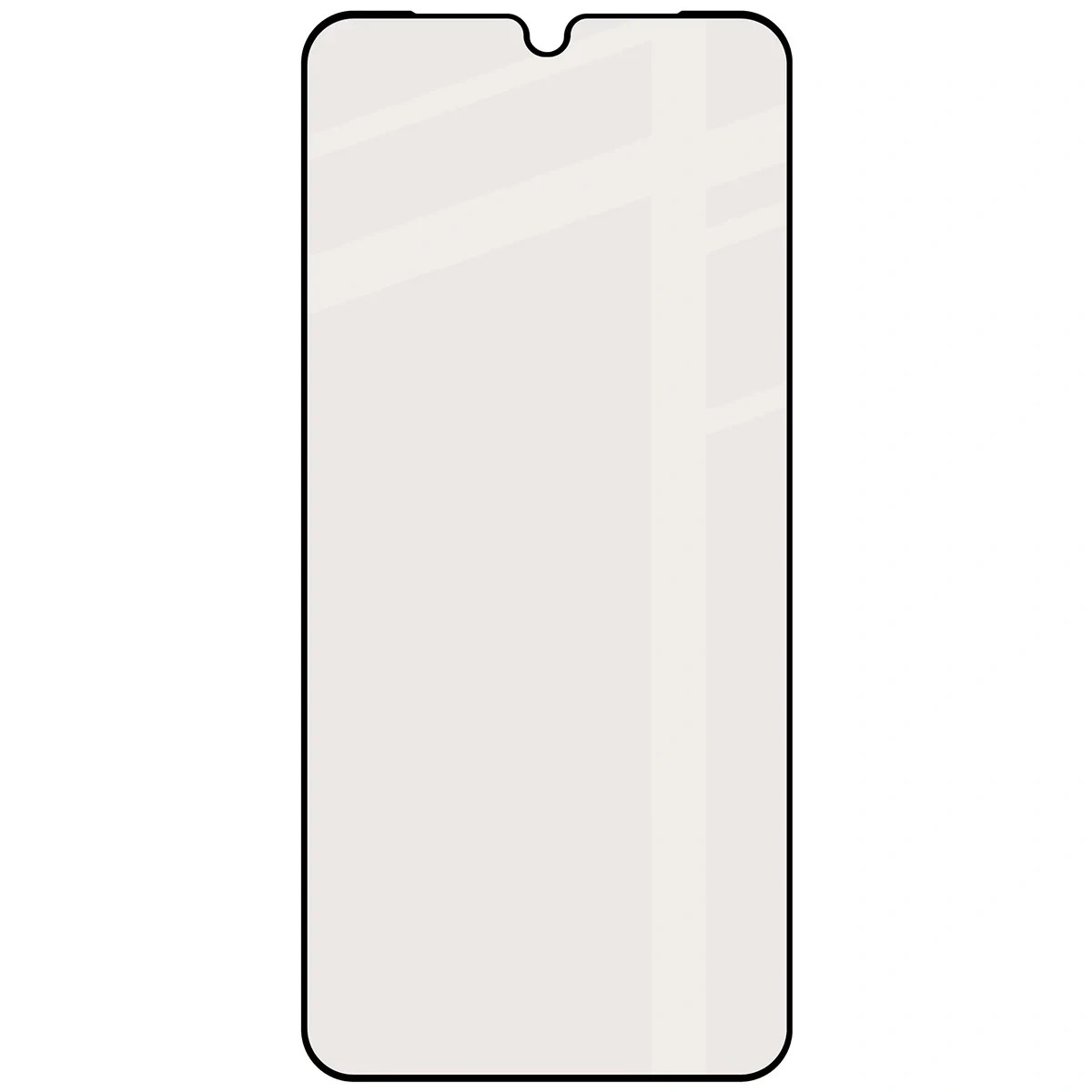 Ochranné sklo Bizon Glass Matte Samsung Galaxy A17 5G, black frame