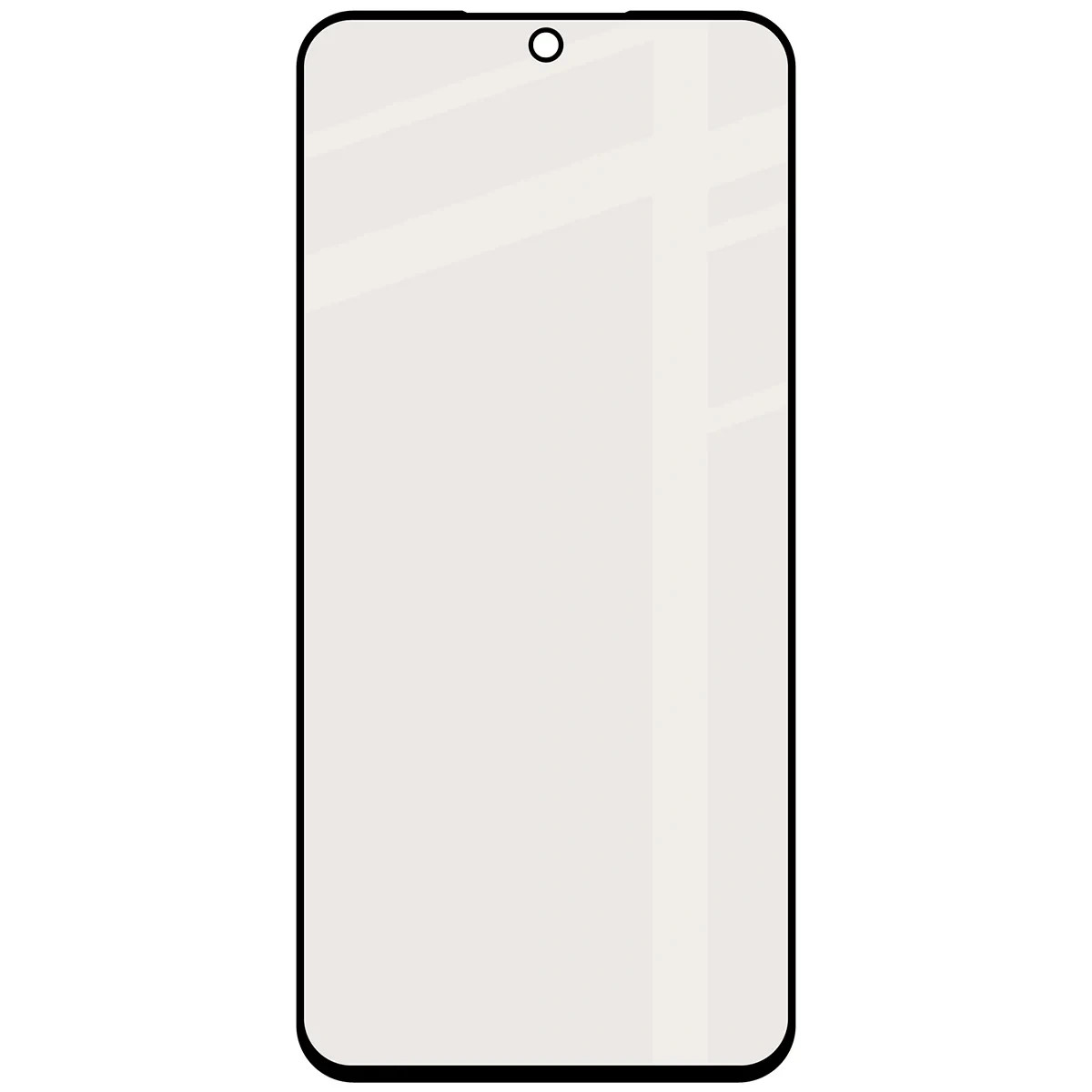 Ochranné sklo Bizon Glass Matte Samsung Galaxy A56 5G, black frame