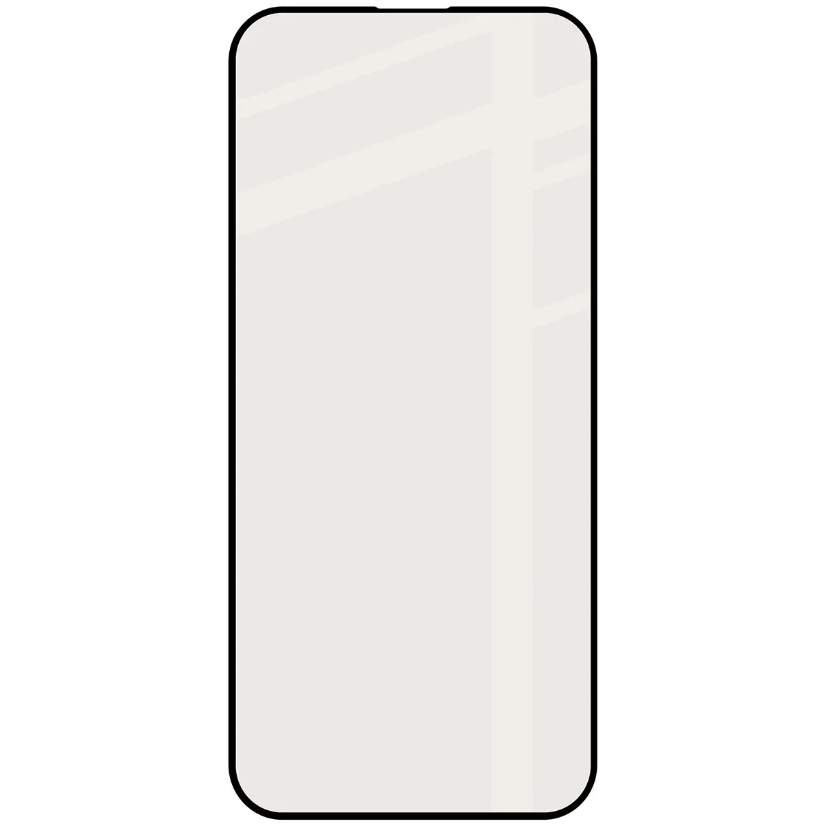 Ochranné sklo Bizon Glass Matte Apple iPhone 16 Pro Max, black frame