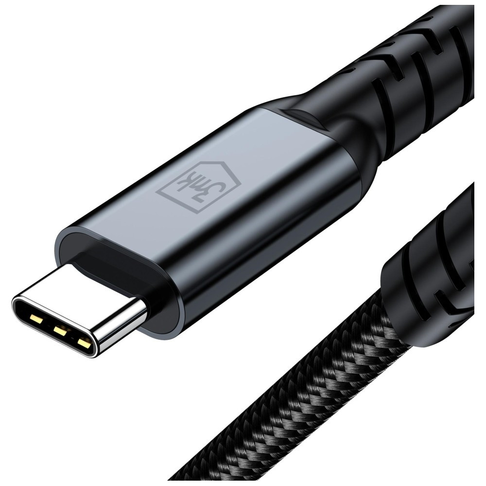 3MK Hyper Cable N-SERIES USB-C / USB-C Thunderbolt 4 2m 48V / 5A 240W black