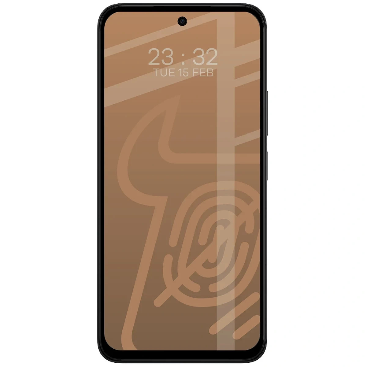 Ochranné sklo Bizon Glass Matte Xiaomi Redmi 15 4G / 5G, black frame