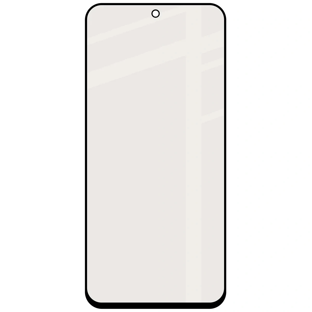 Ochranné sklo Bizon Glass Matte Xiaomi Redmi 15 4G / 5G, black frame