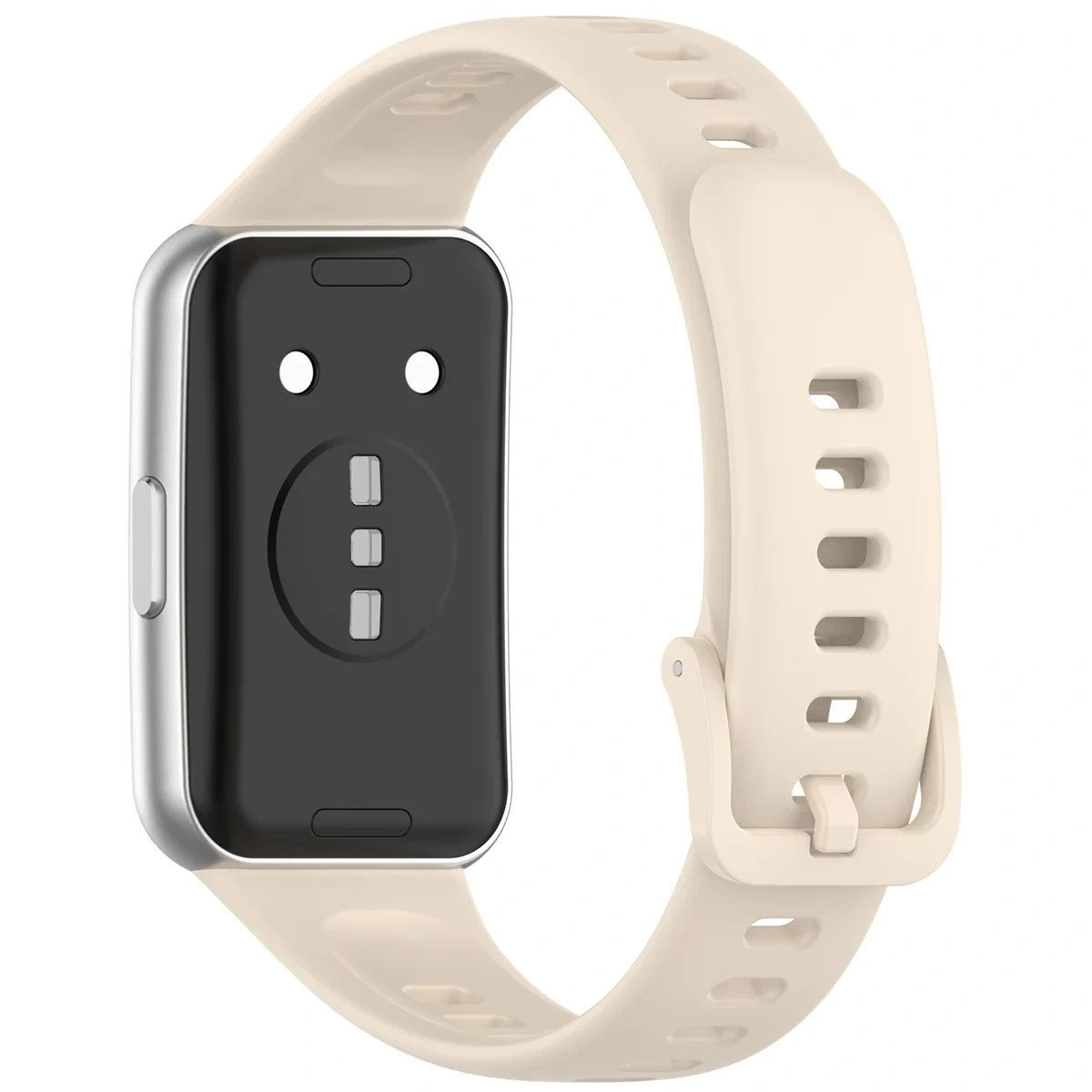 Kryt Bizon Strap Watch Silicone Huawei Band 11 / 11 Pro, beige