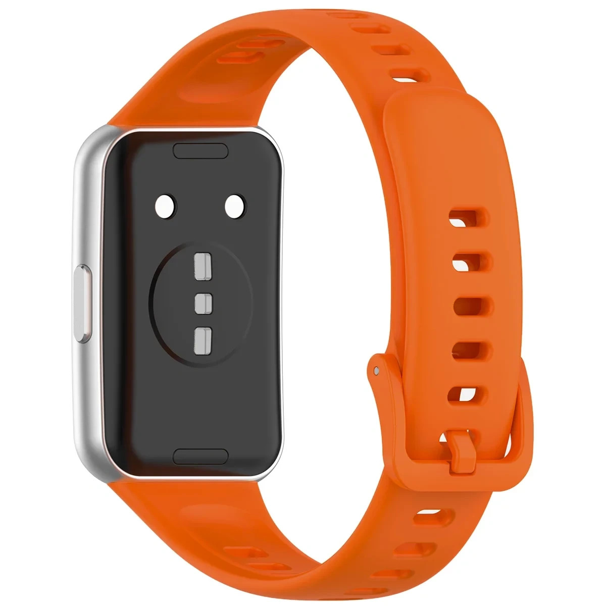 Kryt Bizon Strap Watch Silicone Huawei Band 11 / 11 Pro, carrot