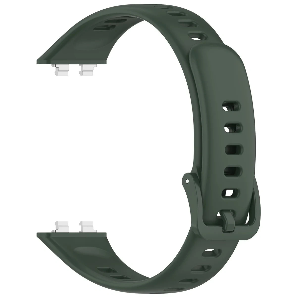 Kryt Bizon Strap Watch Silicone Huawei Band 11 / 11 Pro, dark green