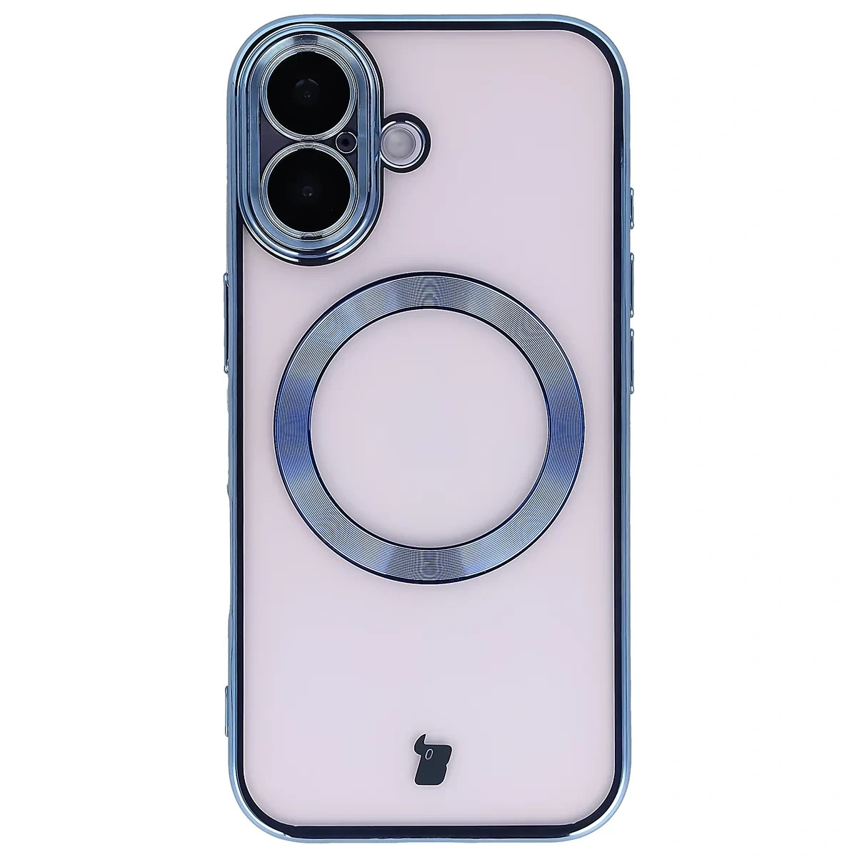 Kryt Bizon Case GuardO Magnetic Apple iPhone 17, clear-blue