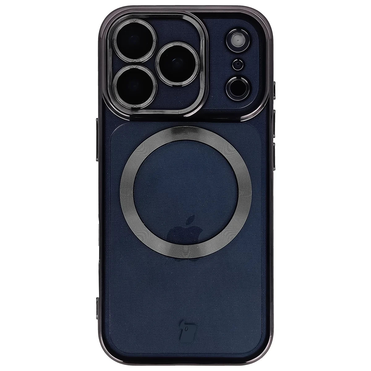 Kryt Bizon Case GuardO Magnetic Apple iPhone 17 Pro, clear-black