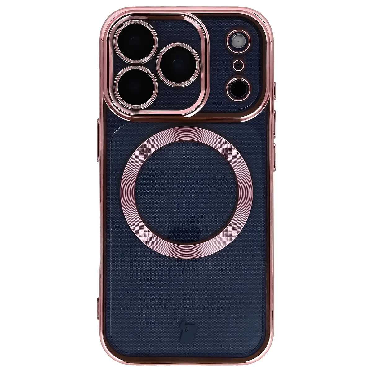 Kryt Bizon Case GuardO Magnetic Apple iPhone 17 Pro, clear-pink