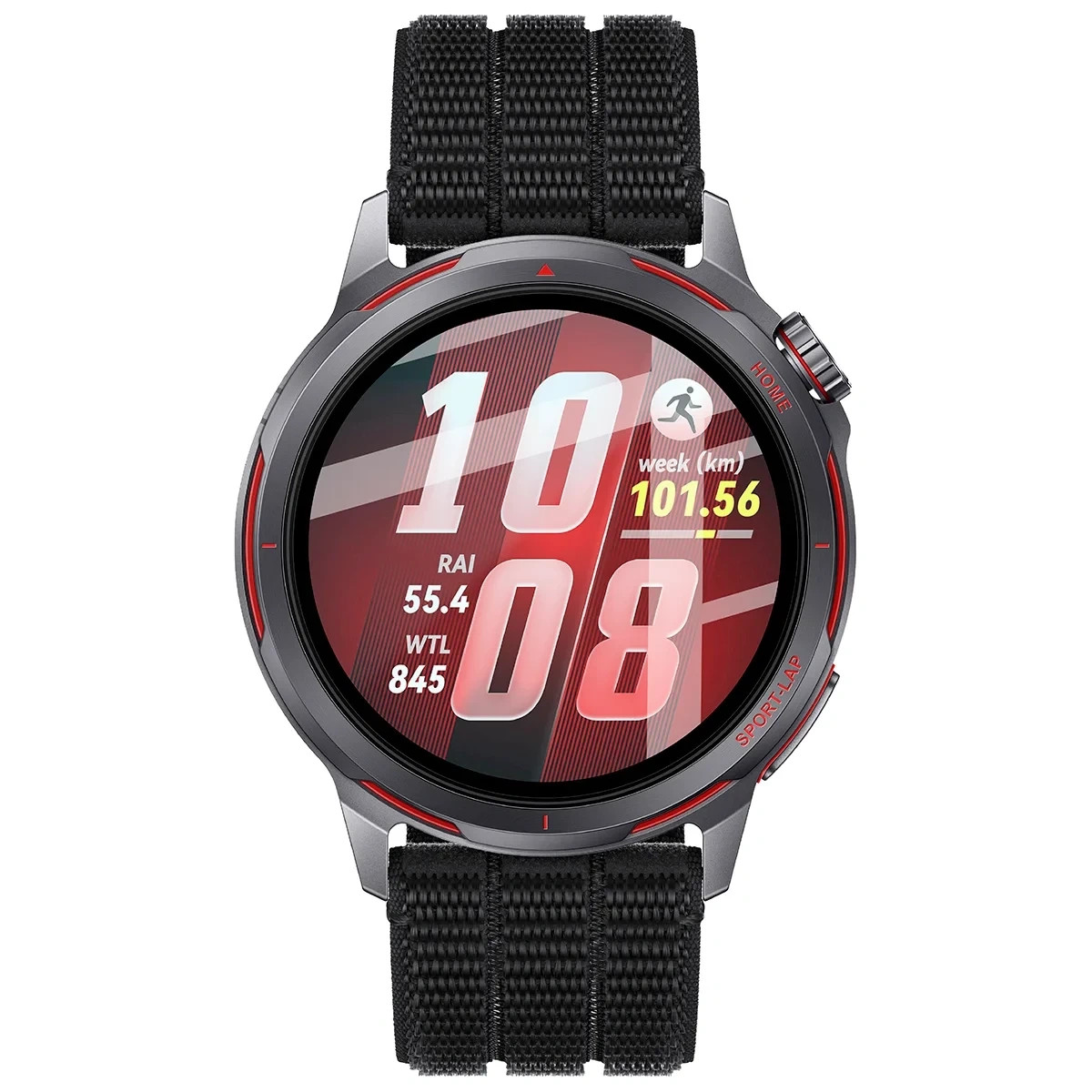 Kryt Bizon Watch Glass Edge Hybrid Huawei Watch GT Runner 2, black