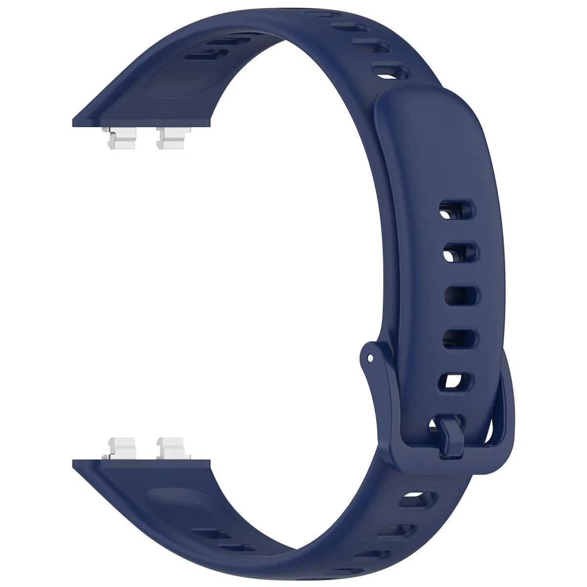Kryt Bizon Strap Watch Silicone Huawei Band 11 / 11 Pro, navy blue