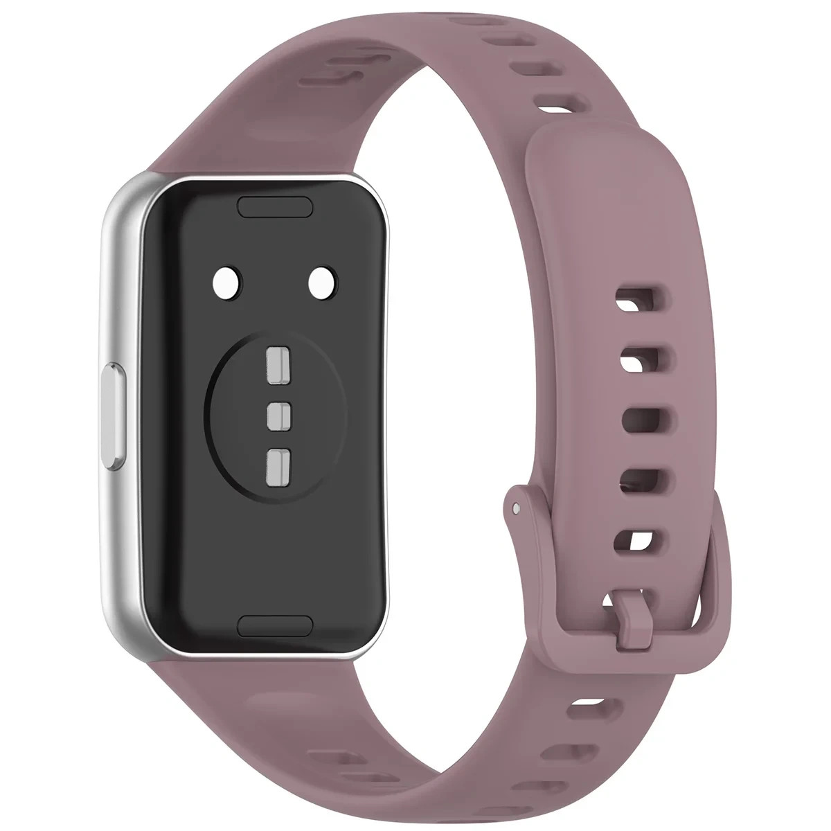 Kryt Bizon Strap Watch Silicone Huawei Band 11 / 11 Pro, dark purple