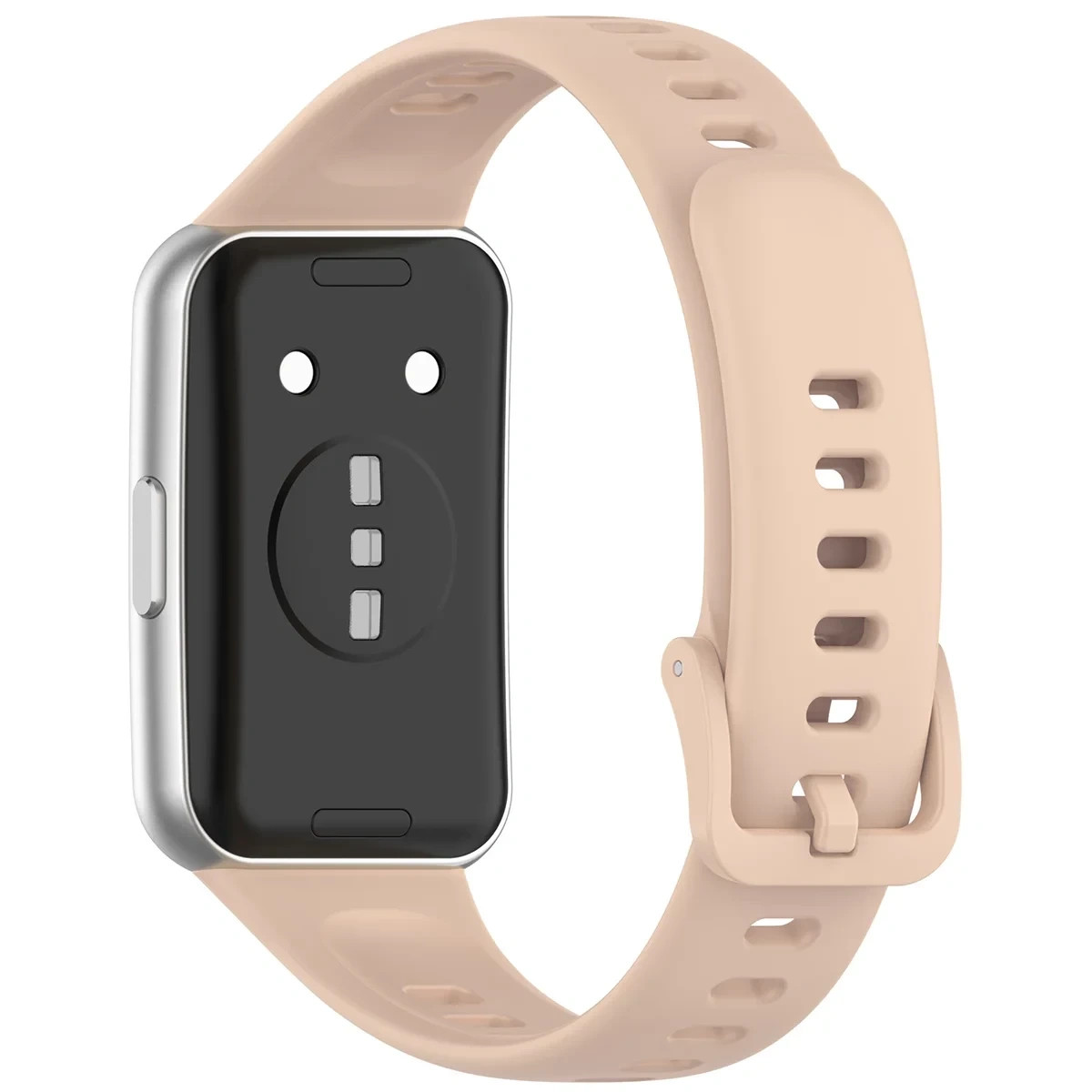 Kryt Bizon Strap Watch Silicone Huawei Band 11 / 11 Pro, light pink