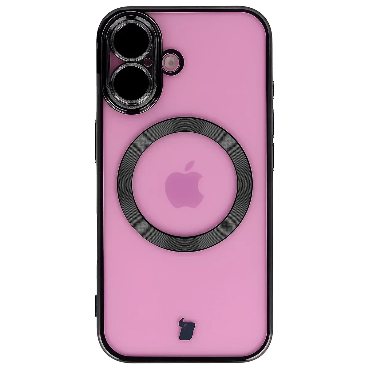 Kryt Bizon Case GuardO Magnetic Apple iPhone 16, clear-black