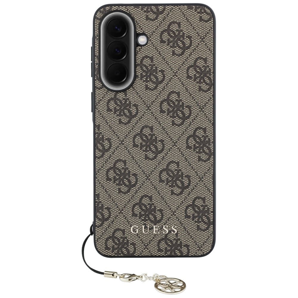 Kryt Guess 4G Charm Samsung Galaxy A57 5G brown