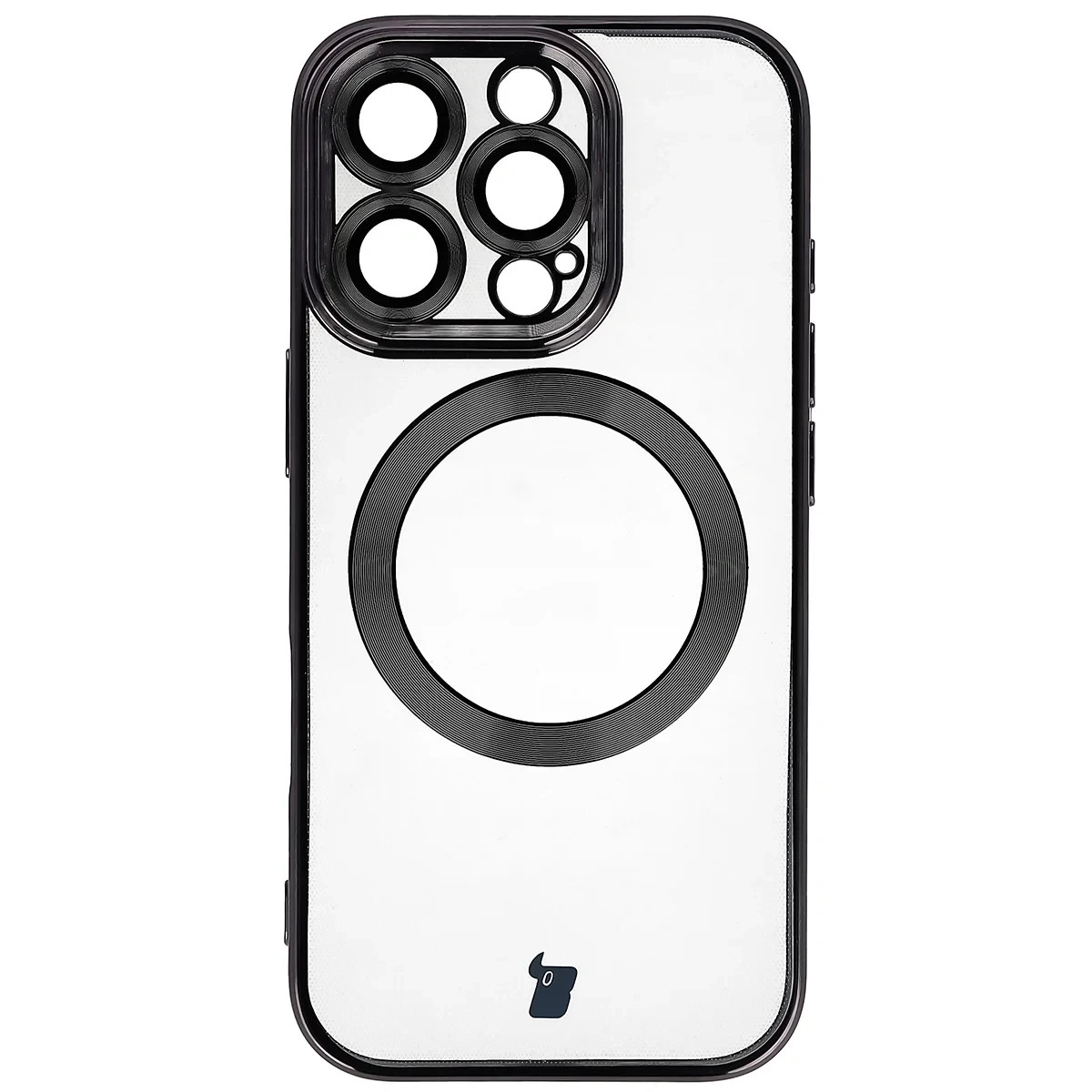 Kryt Bizon Case GuardO Magnetic Apple iPhone 16 Pro, clear-black