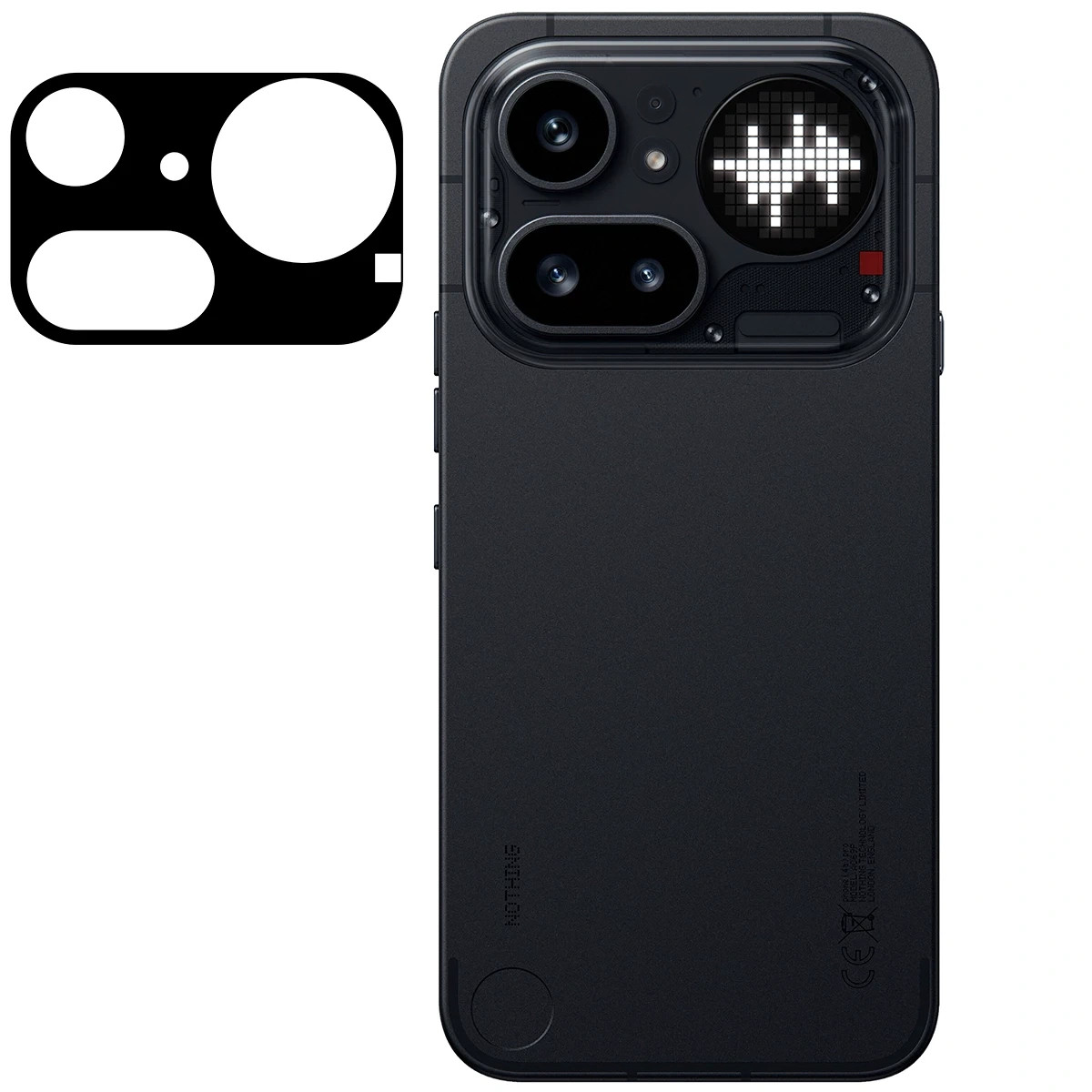 Ochranné sklo Bizon Glass Lens Nothing Phone (4a) Pro [2 PACK]