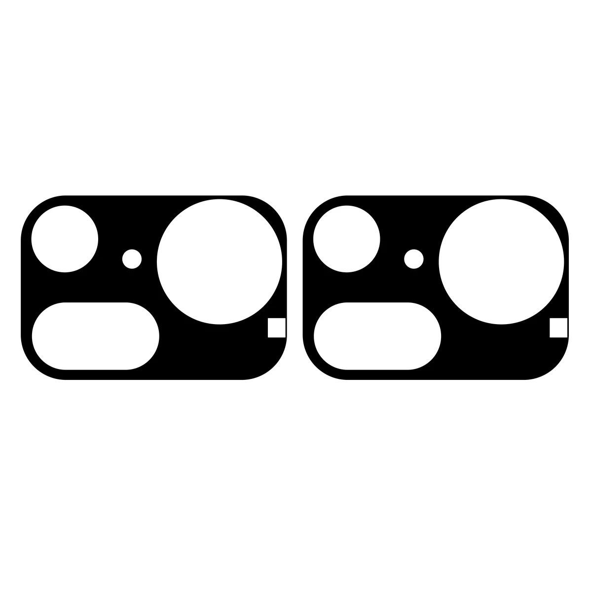Ochranné sklo Bizon Glass Lens Nothing Phone (4a) Pro [2 PACK]