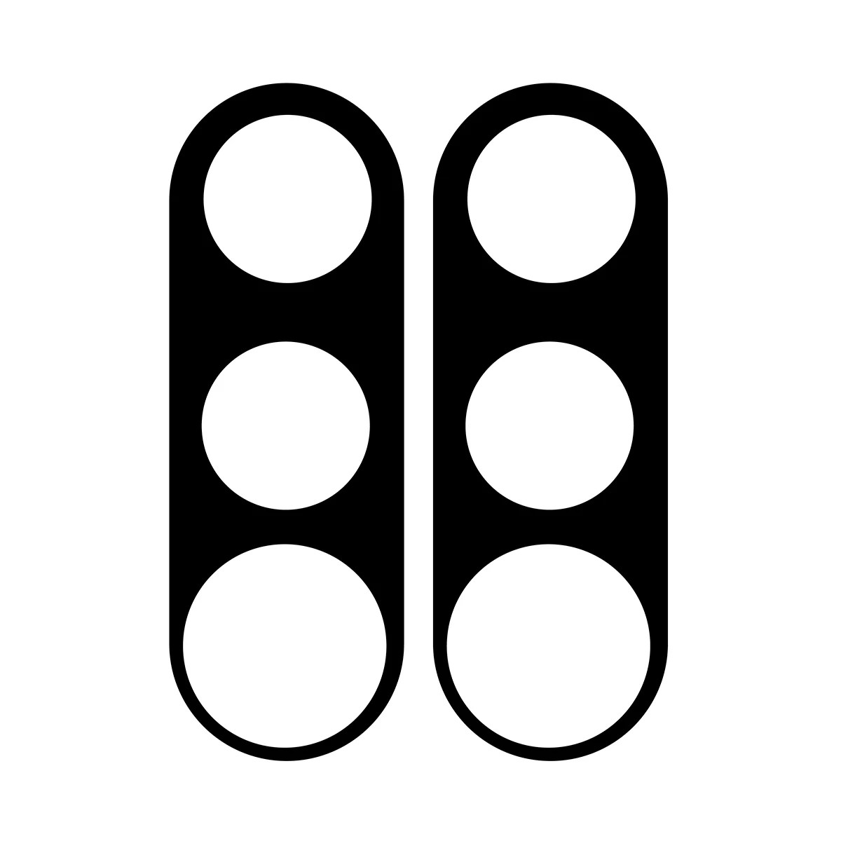 Ochranné sklo Bizon Glass Lens Vivo V70 FE 5G [2 PACK]