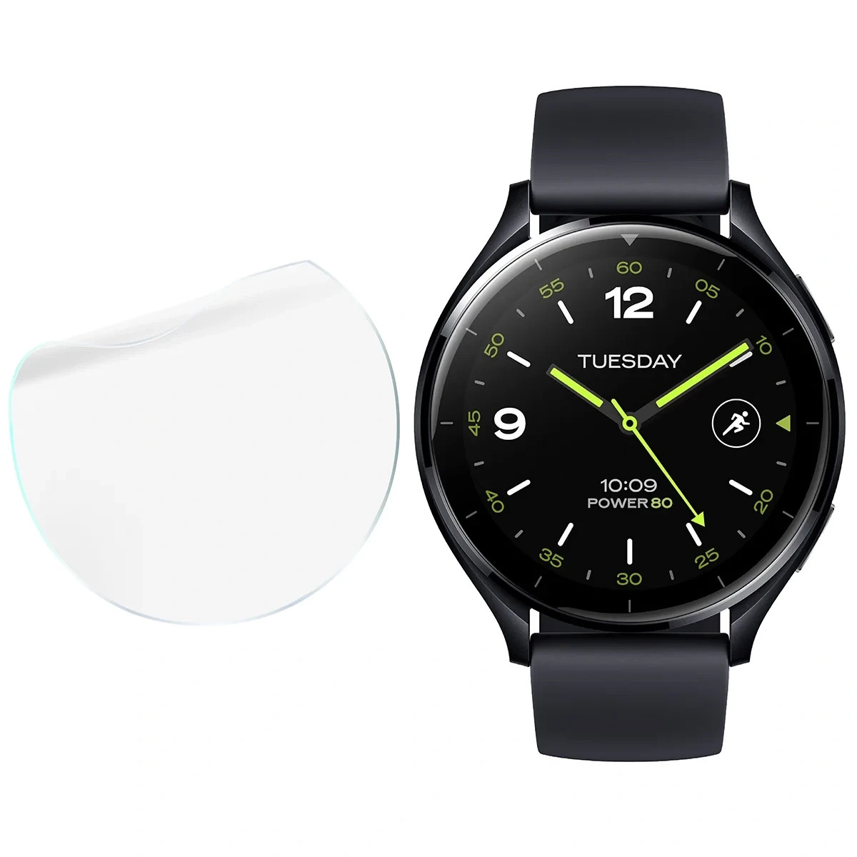 Ochranná fólie Bizon Watch Film HydroFlex Xiaomi Watch 2 [3 PACK]