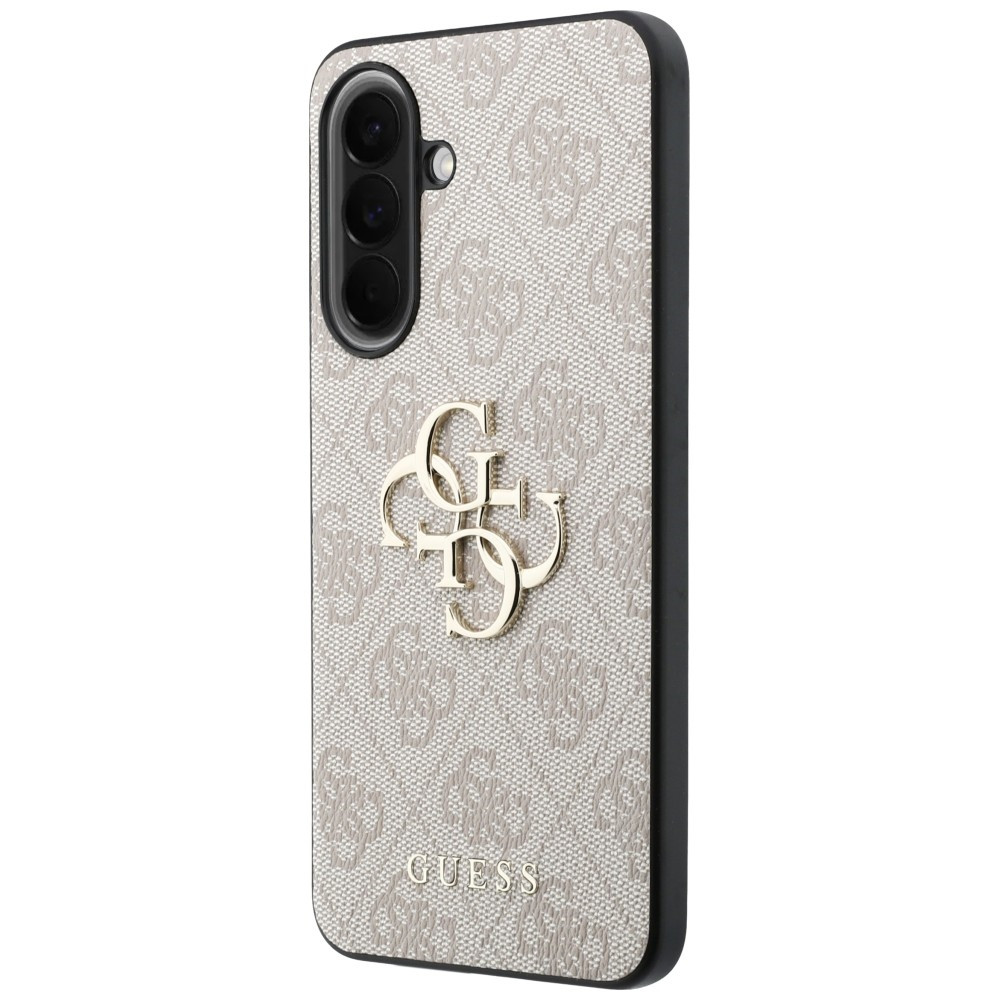Kryt Guess Leather 4G Metal Logo Samsung Galaxy A57 5G pink