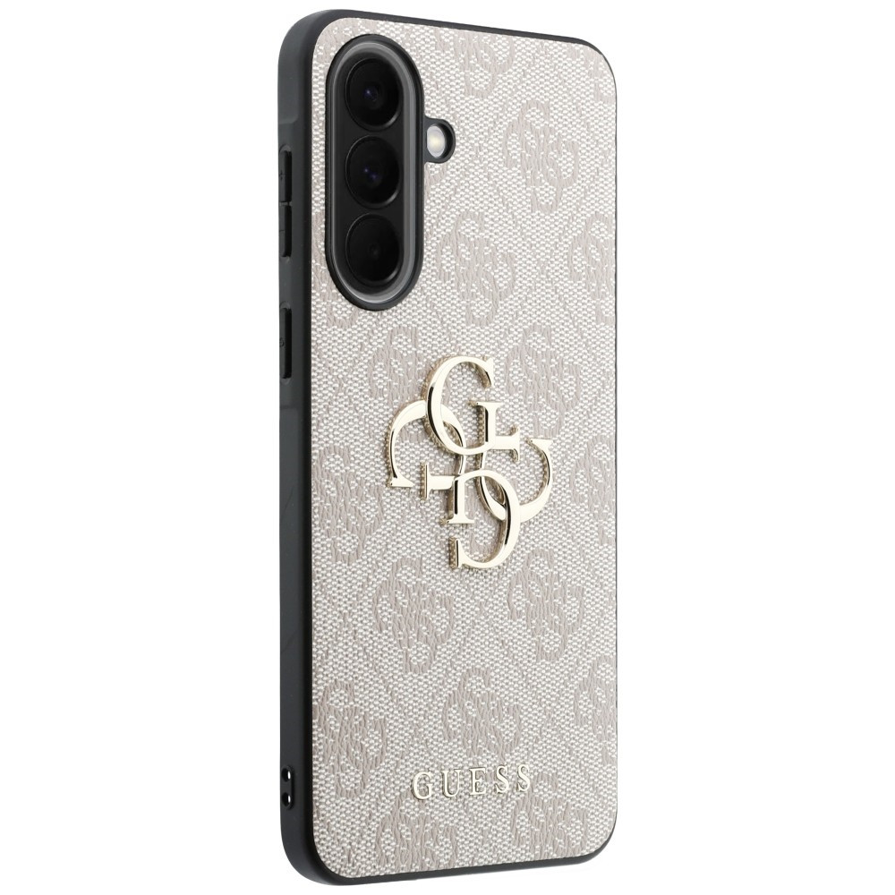 Kryt Guess Leather 4G Metal Logo Samsung Galaxy A57 5G pink
