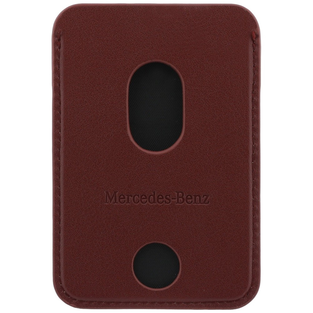 Knížkové pouzdro Mercedes Leather Magnetic Wallet red