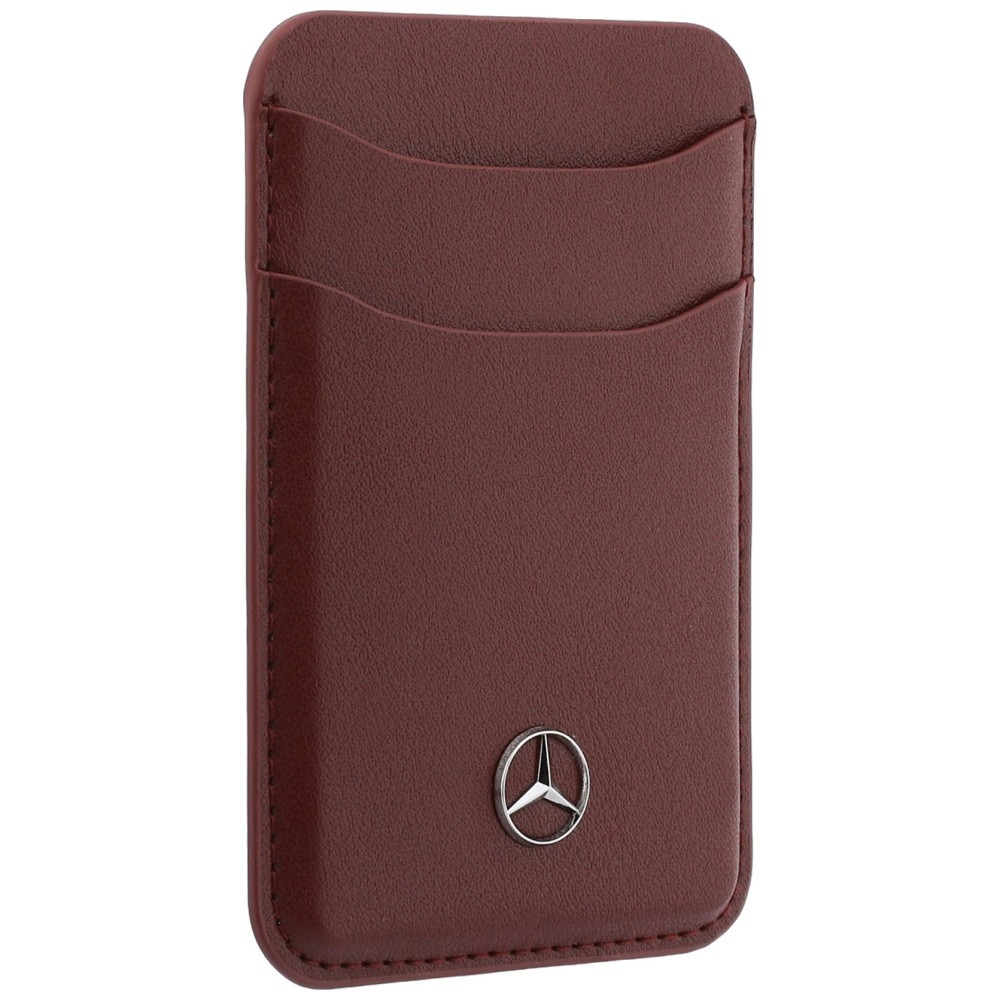 Knížkové pouzdro Mercedes Leather Magnetic Wallet red