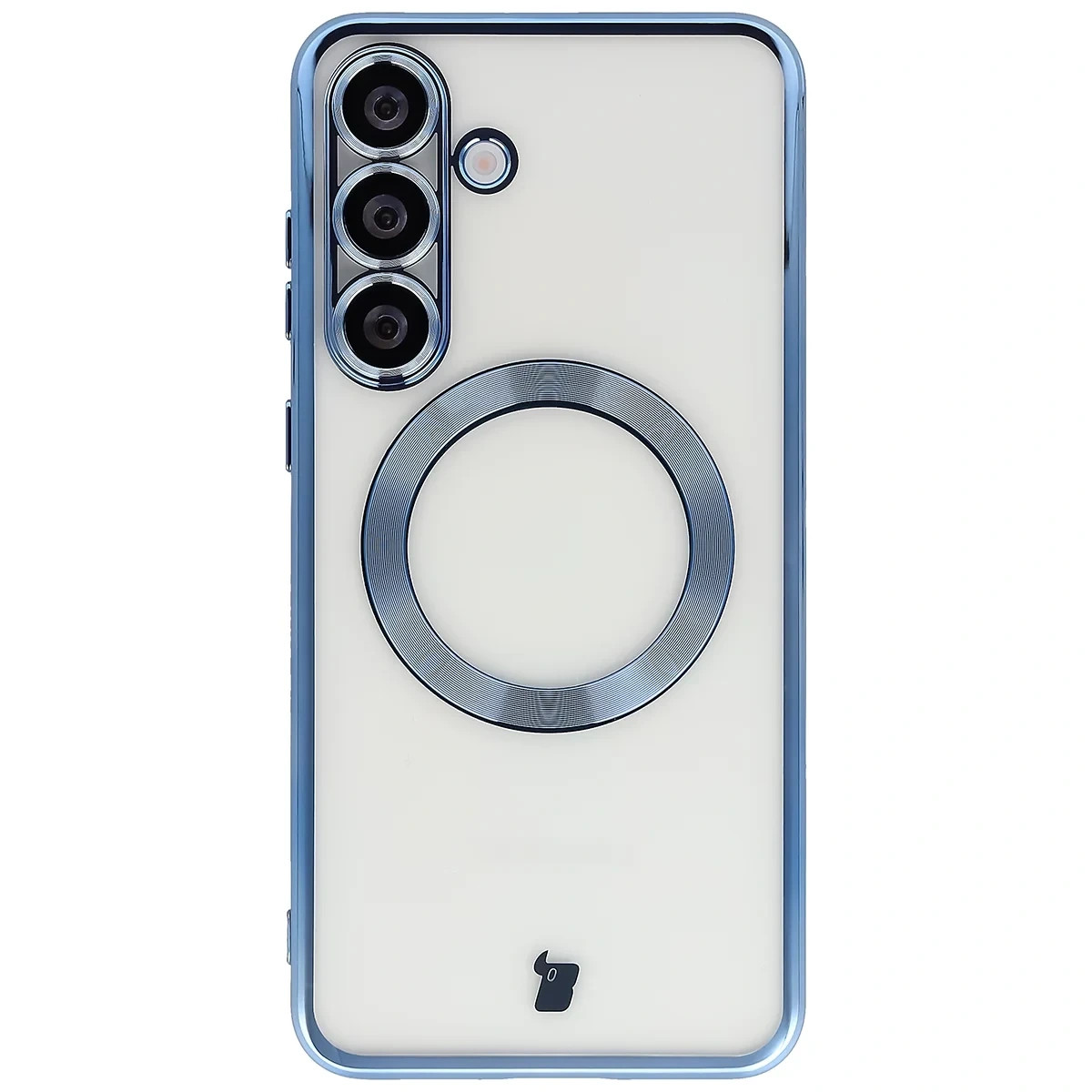 Kryt Bizon Case GuardO Magnetic Samsung Galaxy S25 FE, clear-blue