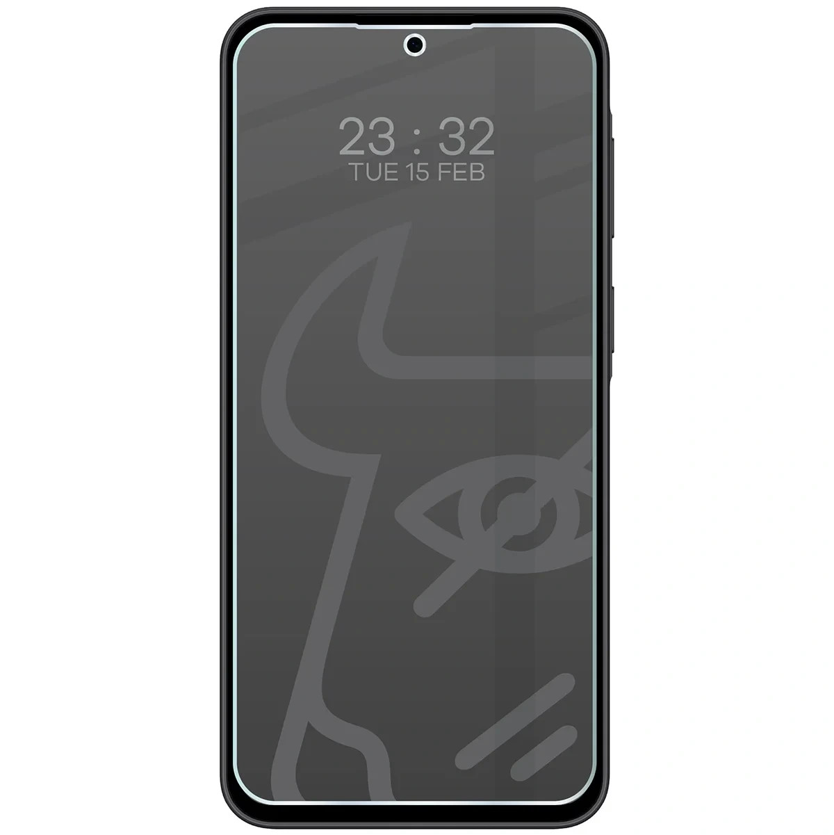 Ochranné sklo Bizon Hybrid Shadow Samsung Galaxy A37 5G, matte
