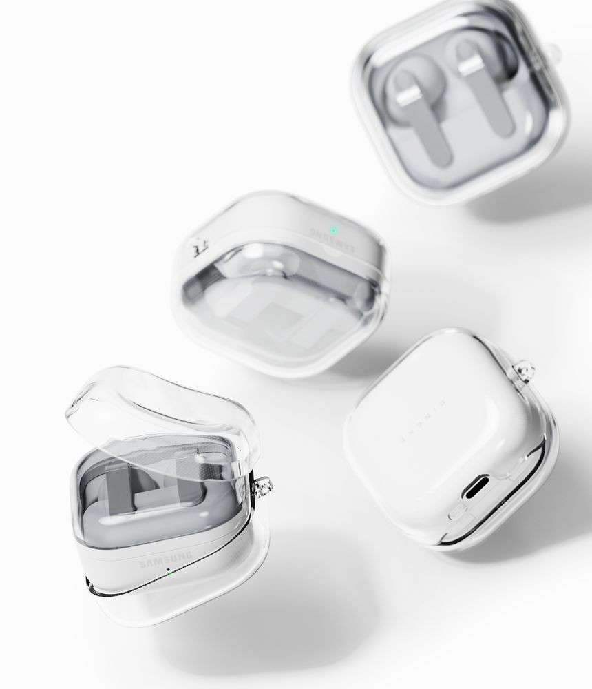 Kryt Ringke Air Samsung Galaxy Buds 4 / 4 Pro Clear/black