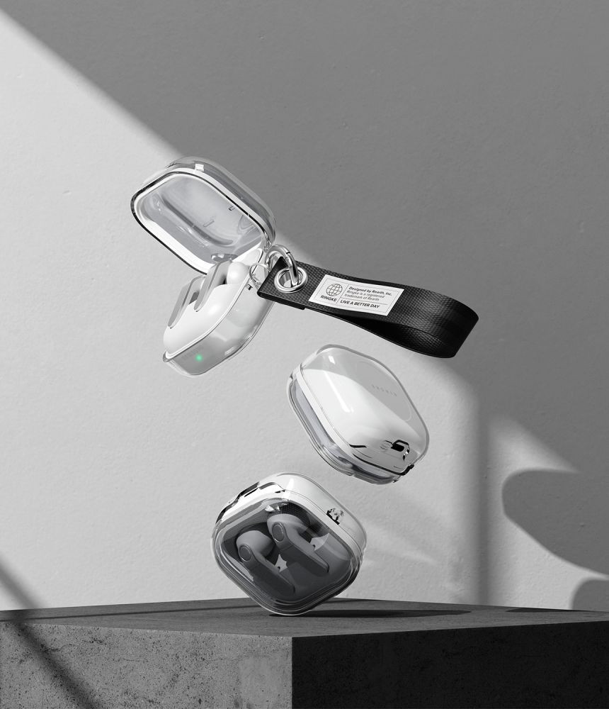 Kryt Ringke Air Samsung Galaxy Buds 4 / 4 Pro Clear/black