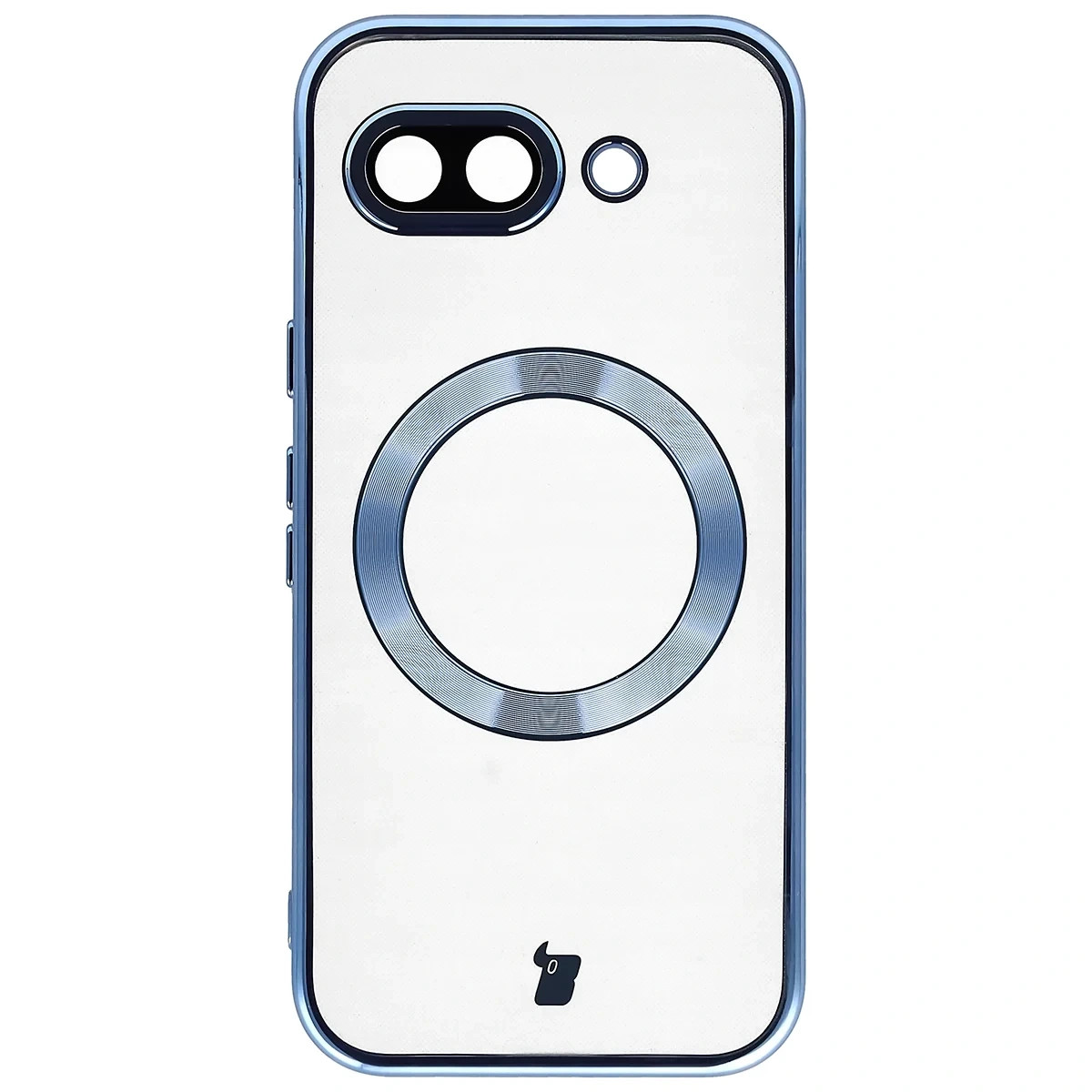 Kryt Bizon Case GuardO Magnetic Google Pixel 10a, transparent-blue
