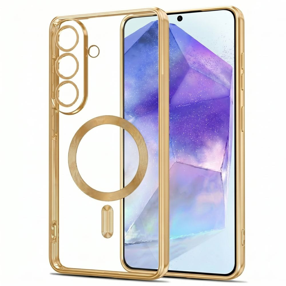 Kryt Tech-Protect Magflex MagSafe Samsung Galaxy A27 5G Shiny Gold