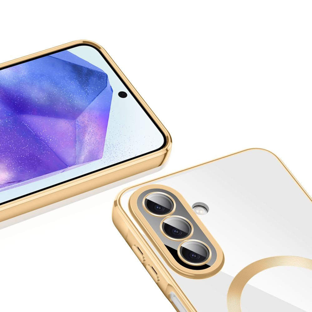 Kryt Tech-Protect Magflex MagSafe Samsung Galaxy A27 5G Shiny Gold